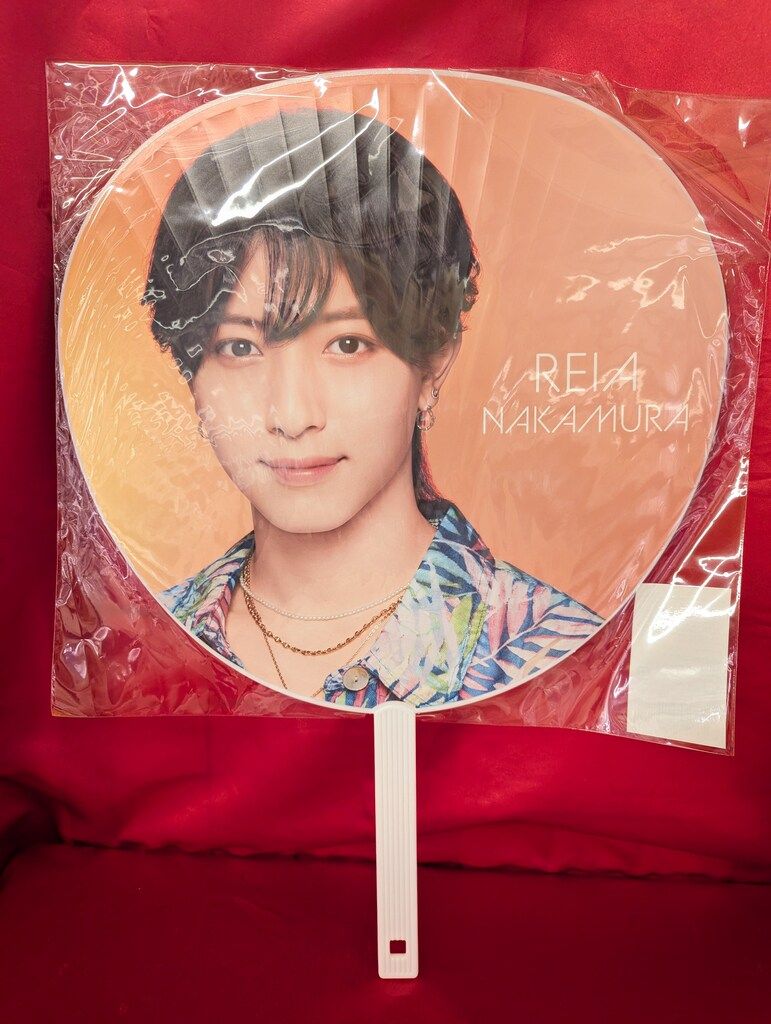 7MEN侍 24年and JOY! 中村嶺亜 うちわ - メルカリ