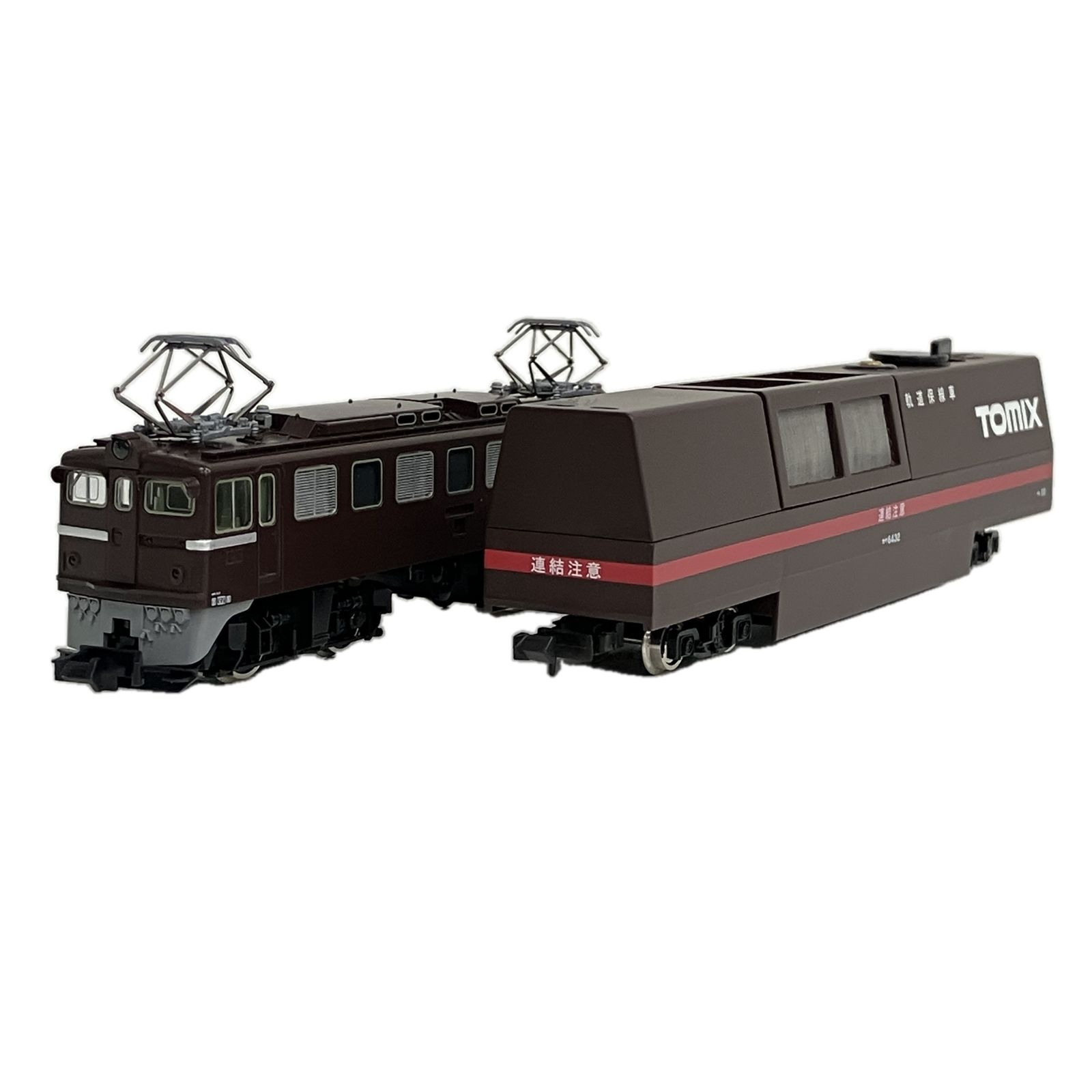 TOMIX 6432 マルチレールクリーニングカーセット ED61形 茶色 Nゲージ 鉄道模型 ジャンク S10532623
