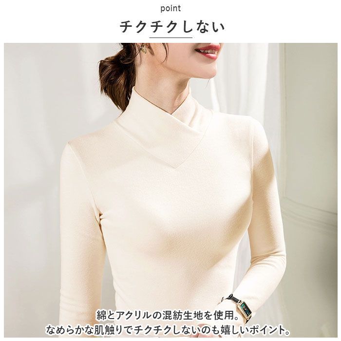 ☆ レッド ☆ L ☆ tシャツ 長袖 ykjw202089 Vネック 長袖 T