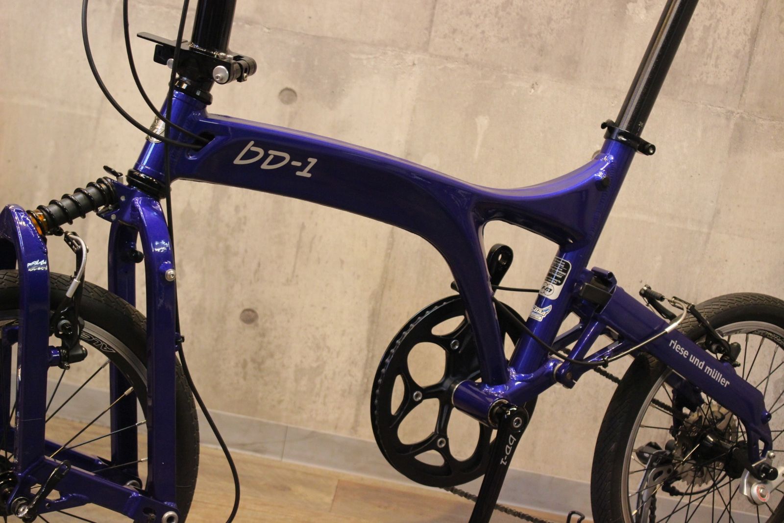 R &M ライズアンドミューラー BD-1 18インチ 1×8s ミニベロ ライズアンドミューラー R&M ビーディーワン BD-1 シマノ