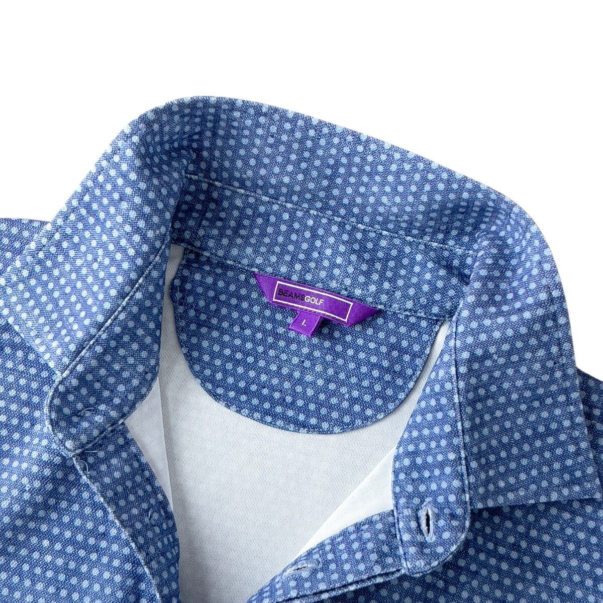美品 BEAMS GOLF ビームス ゴルフ パープルレーベル 吸水速乾