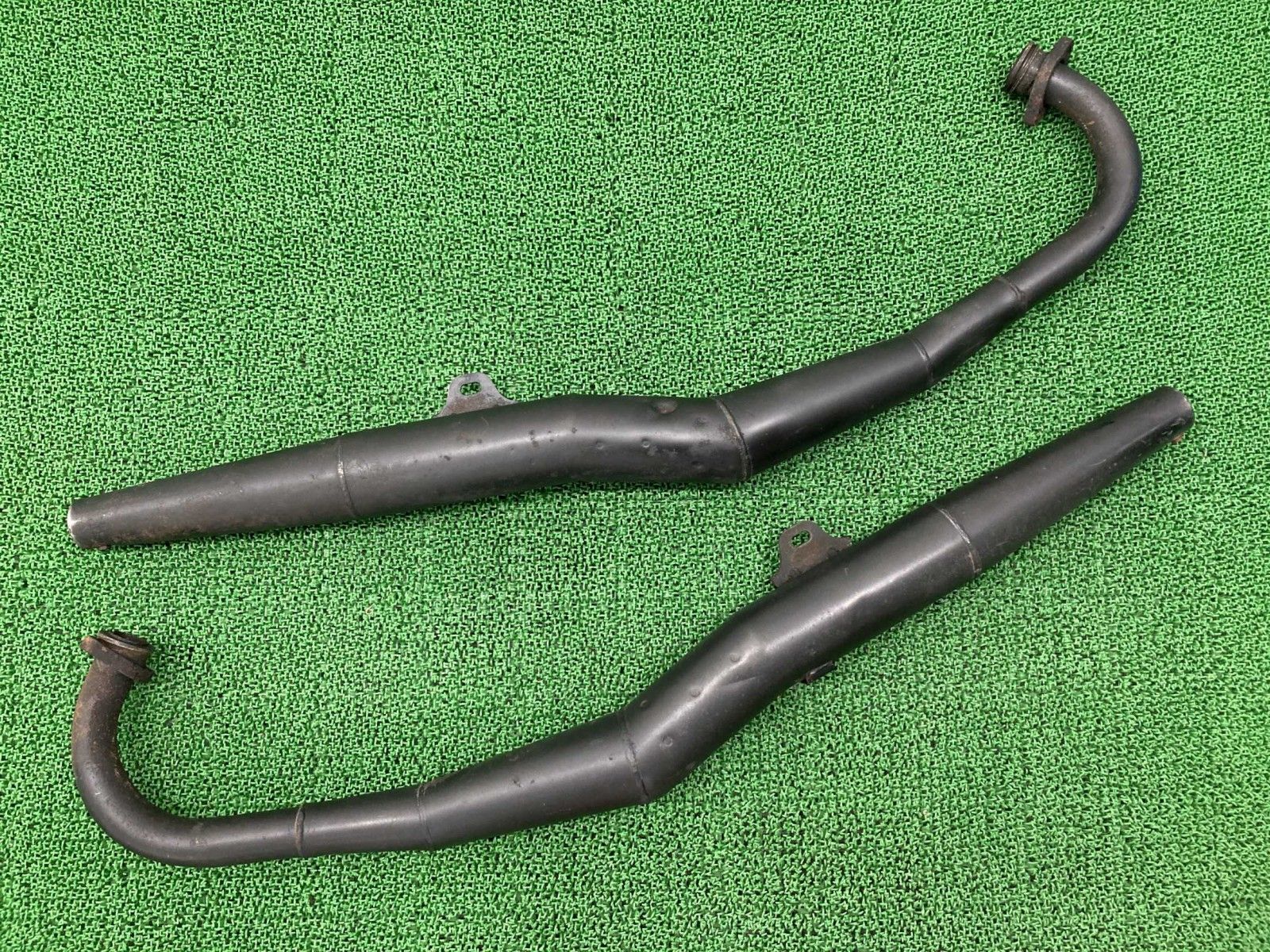 RZ250 チャンバーマフラー 左右 4L0 ヤマハ 純正 中古 バイク 部品