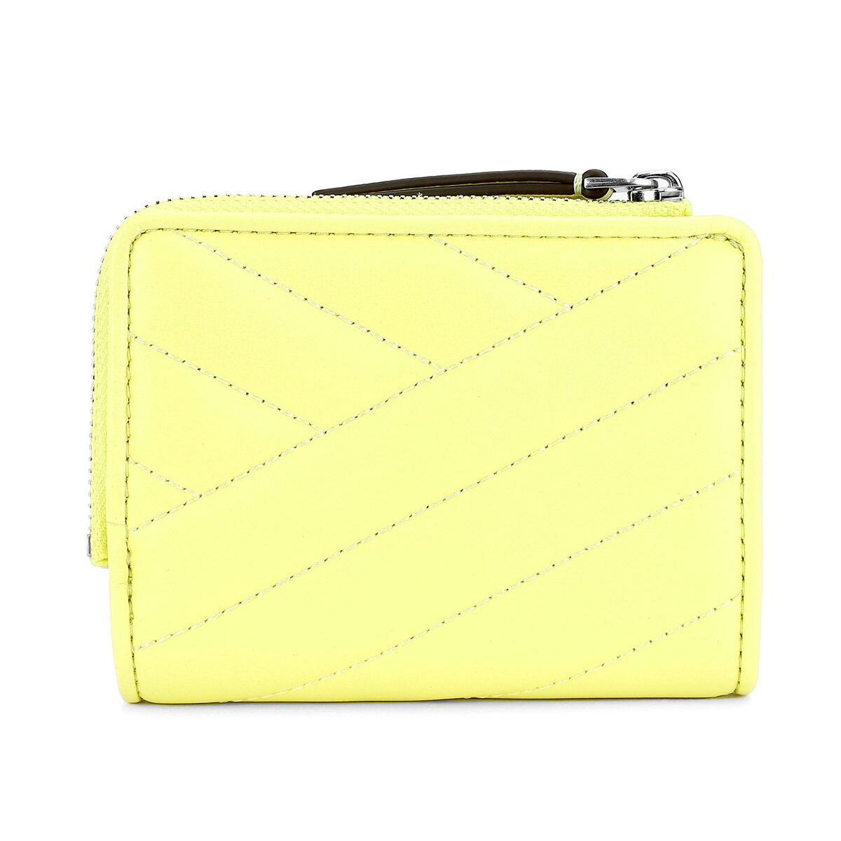 TORY BURCH 未使用品☆二つ折り財布 イエロー レザー シンプル Tory Burch - 新品 トリーバーチ TORY BURCH 2つ折り財布