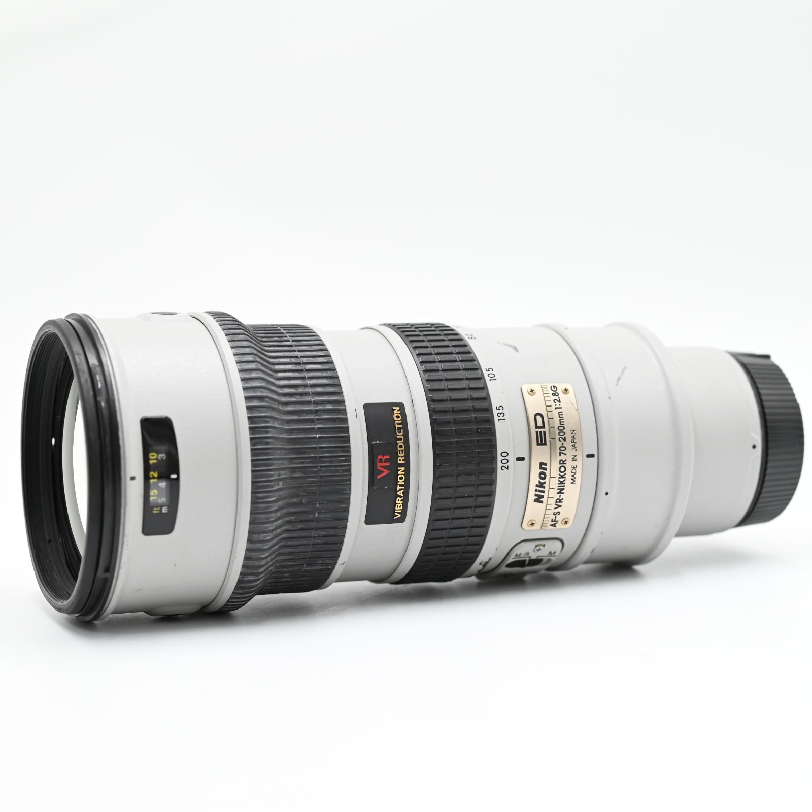 実用品】Nikon ニコン カメラレンズ ED AF-S VR-NIKKOR 70-200mm 1:2.8G ライトグレー #1081 - メルカリ