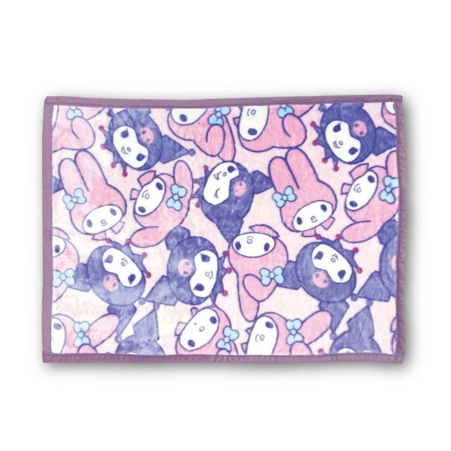 新品】サンリオ マイメロディとクロミ膝掛け毛布 かわいい ふわふわ
