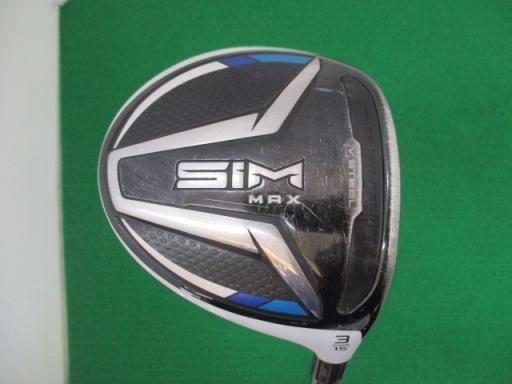 クラブ SiM MAX 3W TENSEI blue FLEX-S 中古 Cランク （フレックスS） テーラーメイド SIM MAX 3W