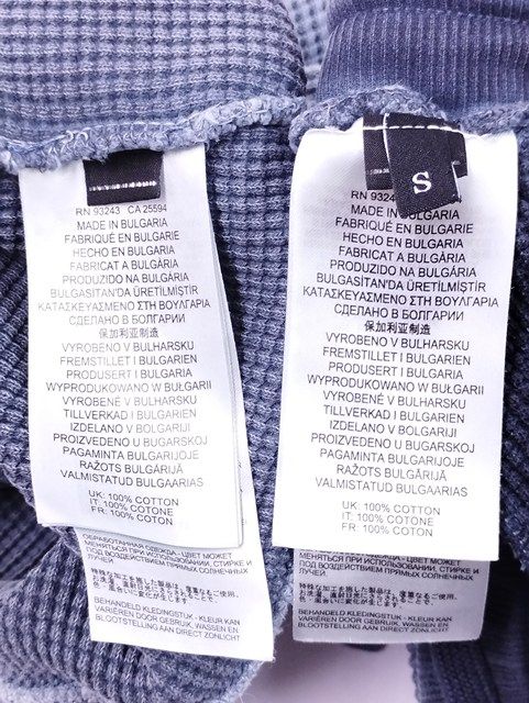 T444 [人気] DIESEL ディーゼル スウェット S ブルー系 ロゴ