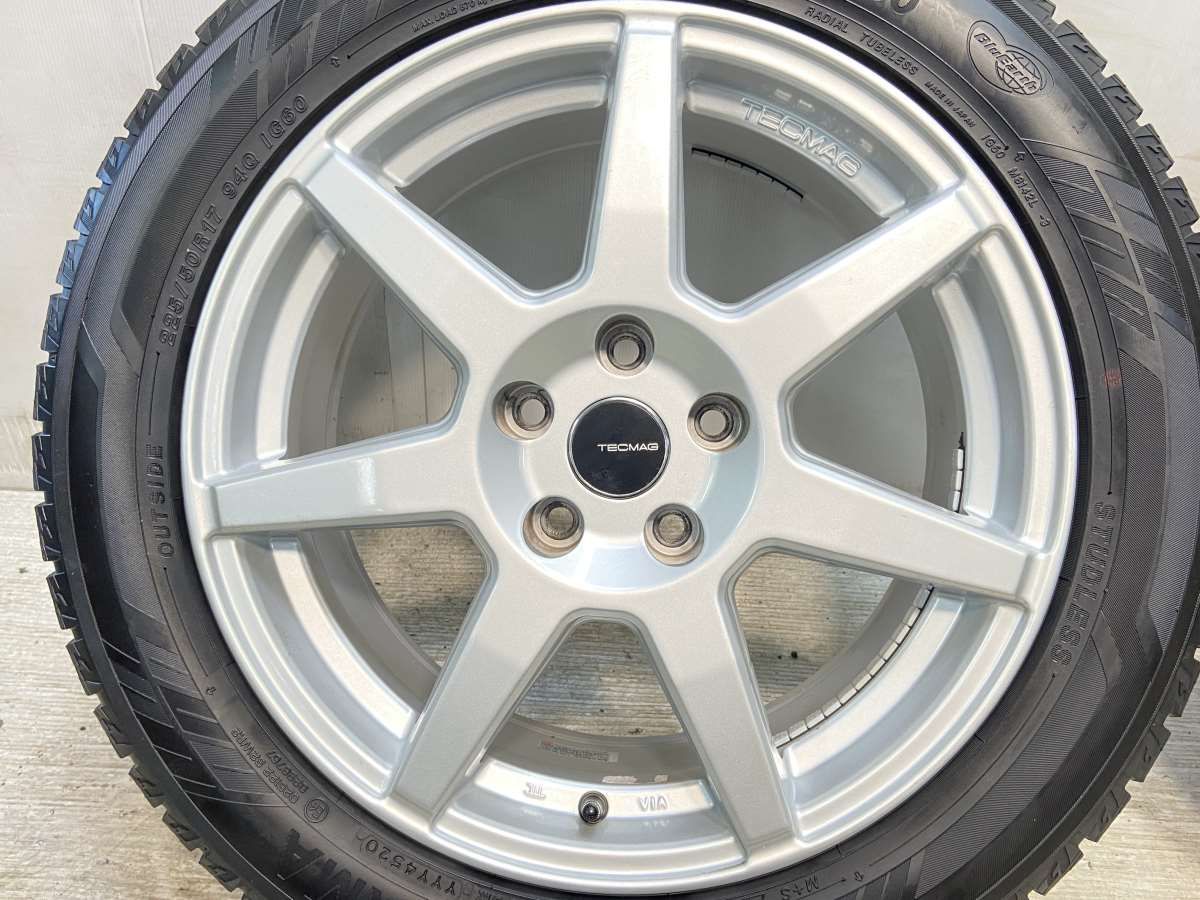 225/50R17 ヨコハマ アイスガード iG60 TECMAG 17x7.0 40 112-5穴 中古  