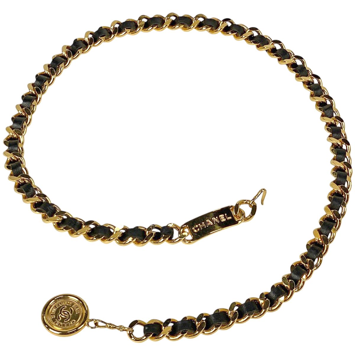 シャネル CHANEL ココマーク チェーン ベルト CC ベルト GP