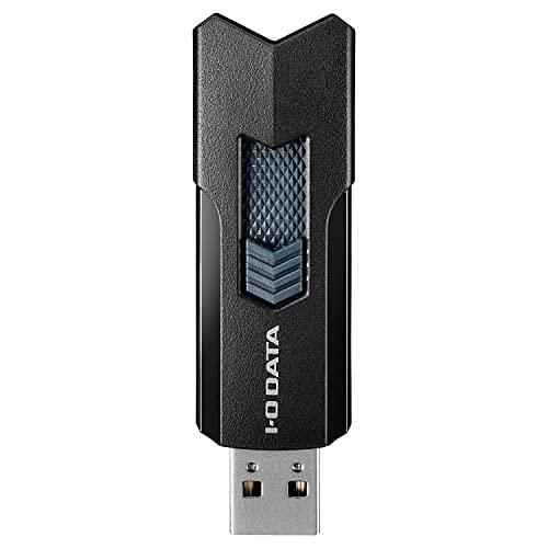 【新品・5営業日で発送】IODATA アイオーデータ USB 3.2 Gen 1(USB 3.0)対応高速USBメモリー 128GB ブラック(U3-DASH128G／K)