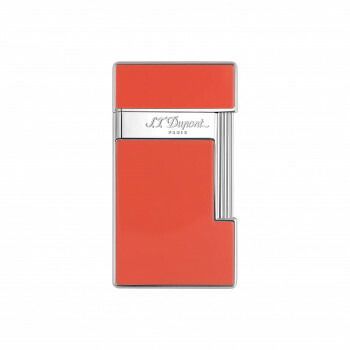 S.T. Dupont エス テー デュポン スリミー ライター コーラルラッカー＆クローム 028006