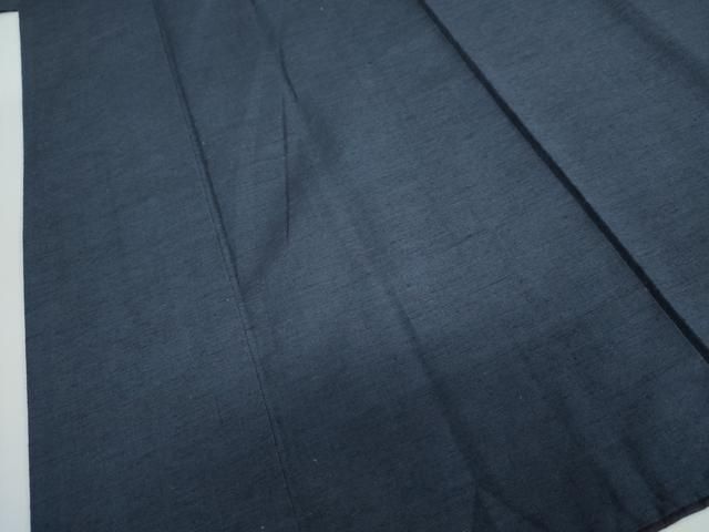 鉄紺色 正絹