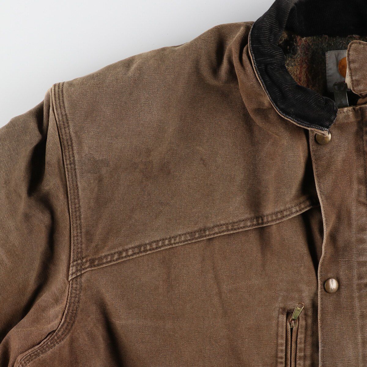 古着 80年代 カーハート Carhartt ダック地ワークジャケット メンズXXL