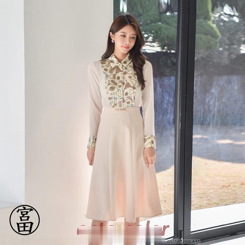 レア】PUTUMAYO別珍ベストスカートブラウスリボン4点セット ひっくり返る 