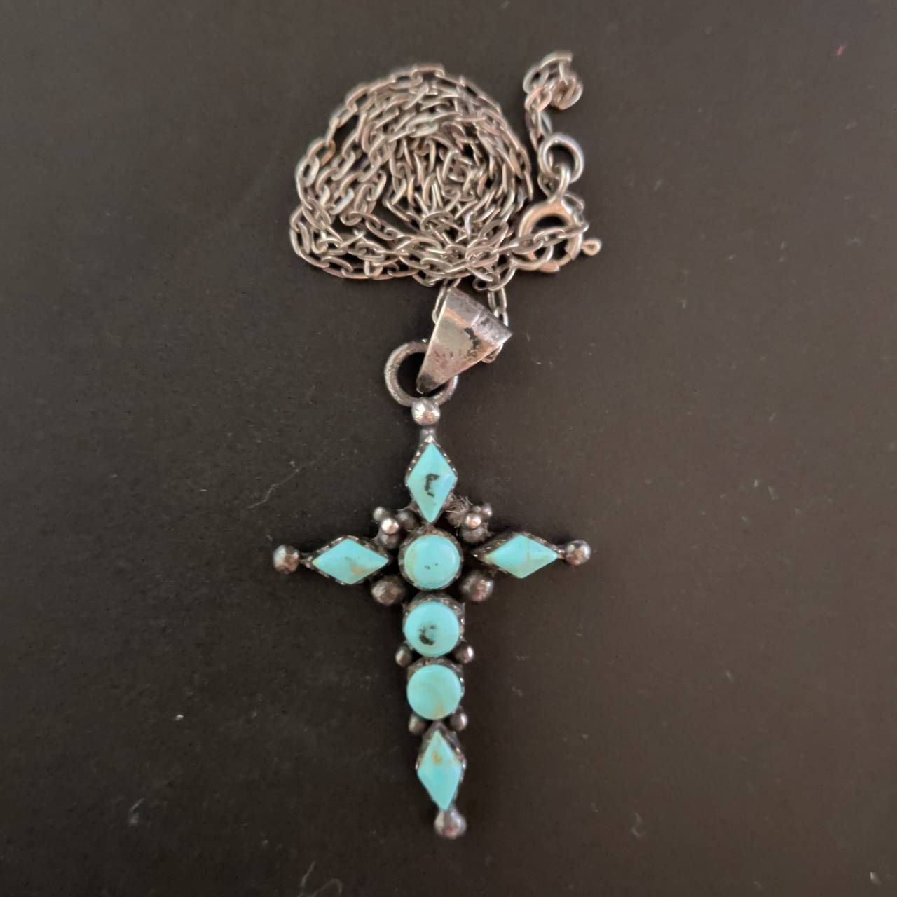  シルバー925 十字架 ネックレス ネックレス アクセサリー