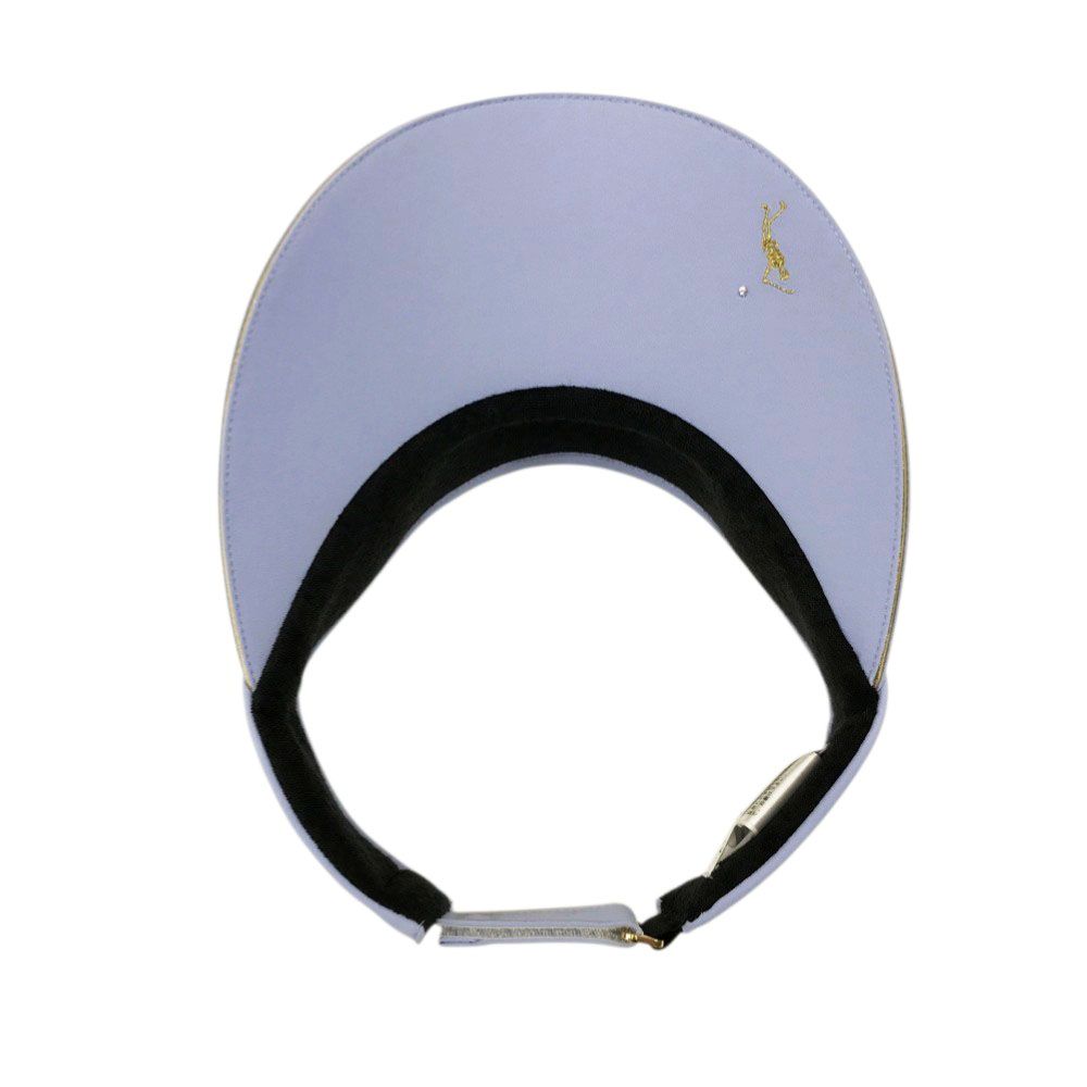 MARK-LONA マークアンドロナ モデル サンバイザー メタリックプリント パープル系 240101499635 ゴルフウェア ストスト WWW_NOITHATQUANGTHANH_NET