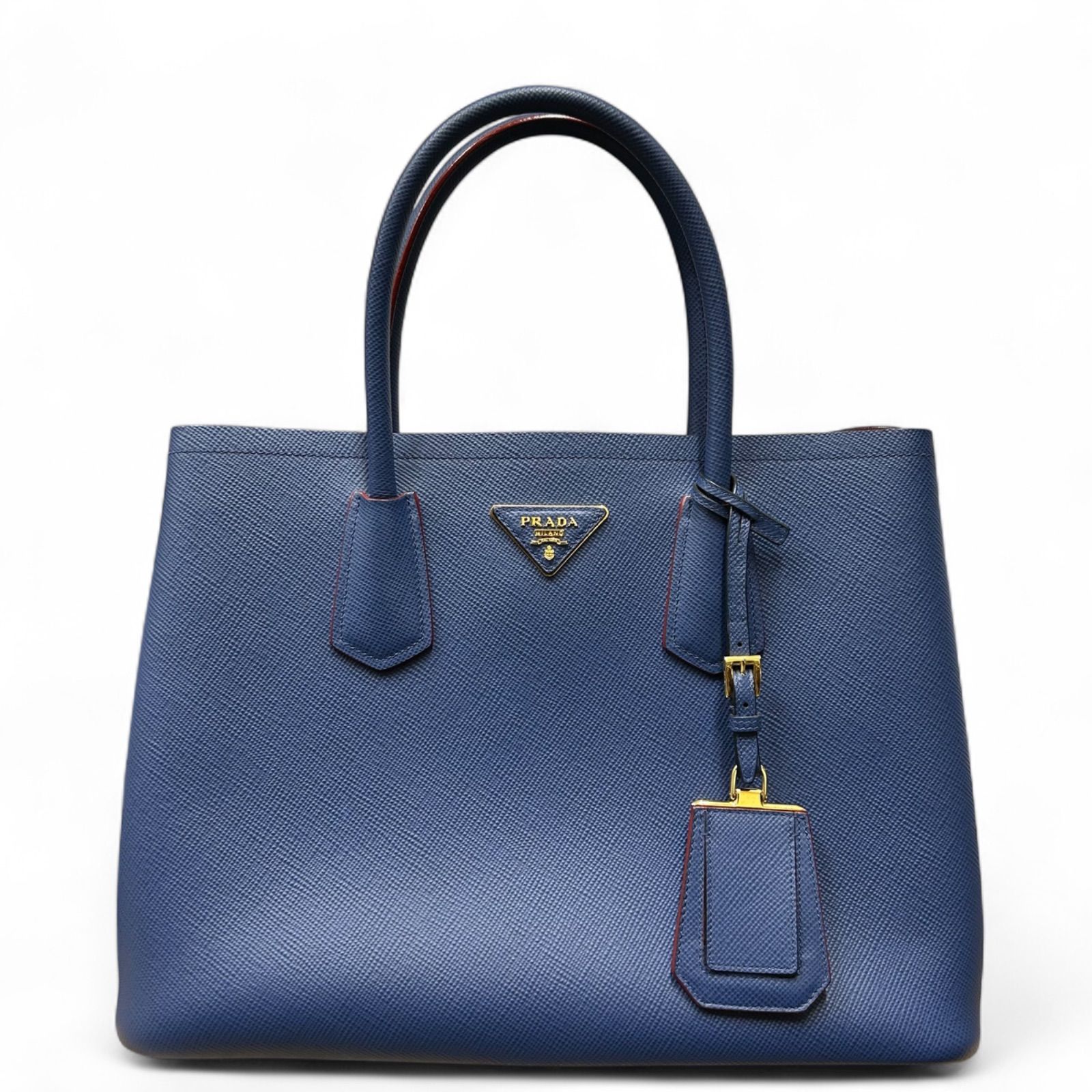 国内発 PRADA サフィアーノ レザー トートバッグ 人気 23AW】新作 サフィアーノレザー トートバッグ ◇プラダ◇人気