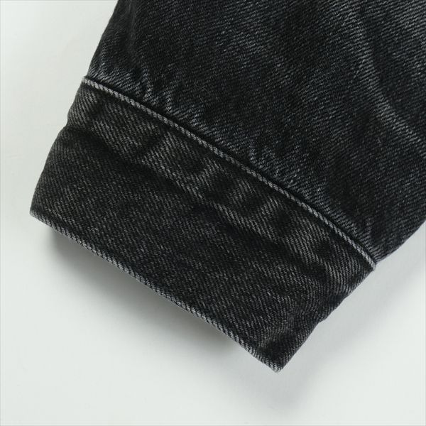 supreme 24aw ブラックデニムジャケット ダメージ加工 Size【S】 SUPREME シュプリーム 24AW Distressed Selvedge
