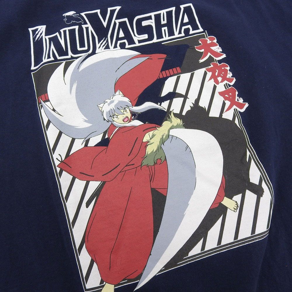 【レア】犬夜叉inuyasha アニメTシャツ XXL 00s デッドストック 公式 犬夜叉 殺生丸 アニメTシャツ M 海外
