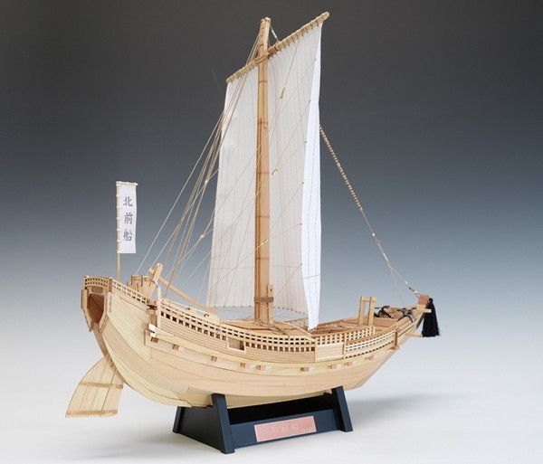 木製帆船模型