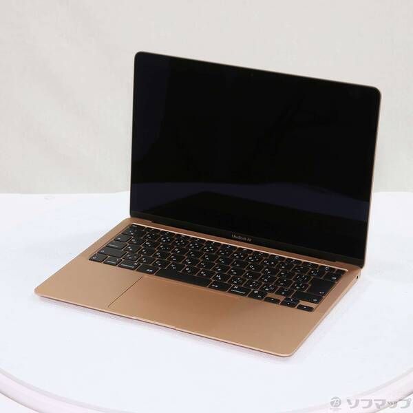 〔展示品〕 MacBook Air 13.3-inch Late-2020 MGND3J A Apple M1 8コアCPU_7コアGPU 8GB SSD512GB ゴールド 〔14.7 Sonoma〕 377
