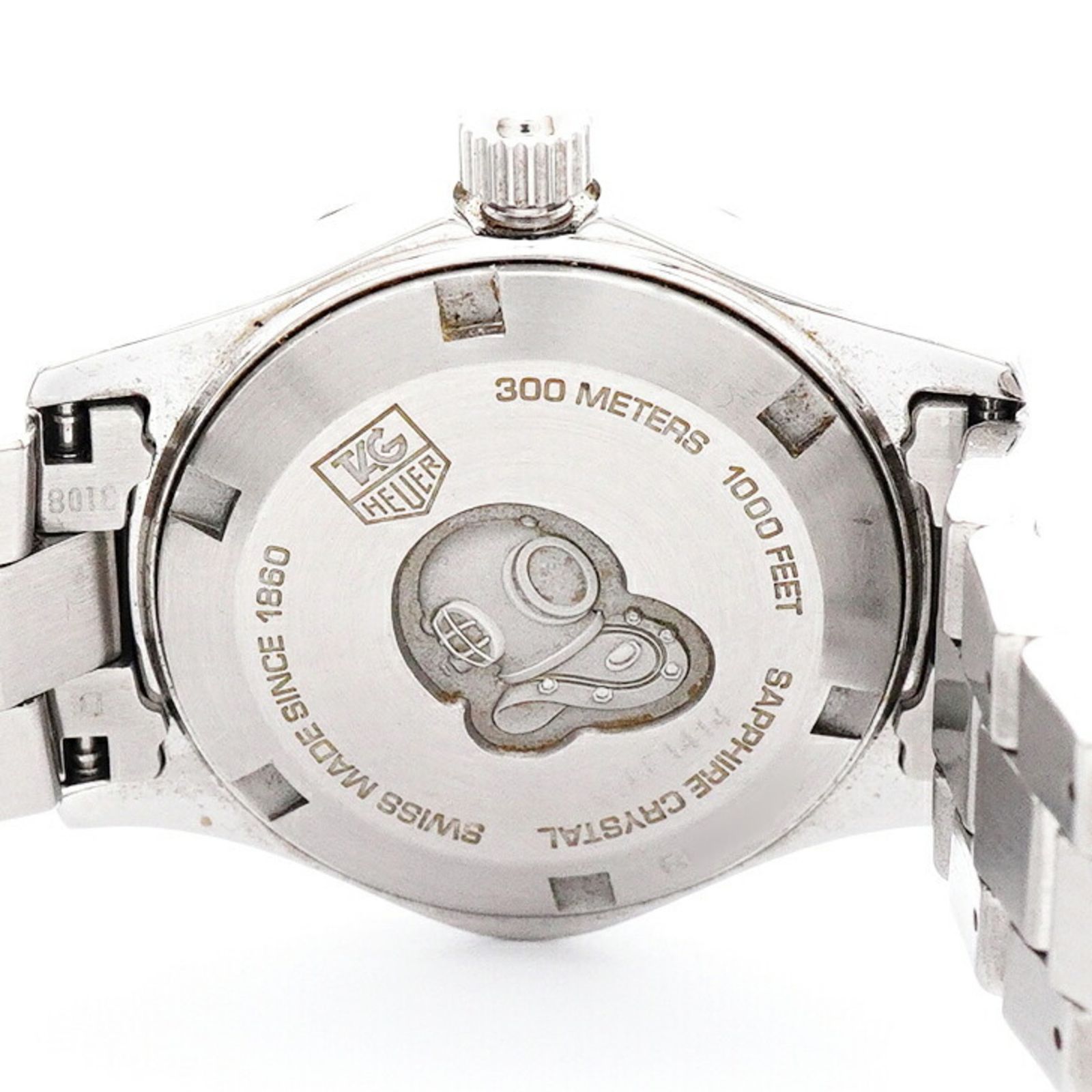 タグホイヤー アクアレーサー WAF1414 白文字盤腕時計