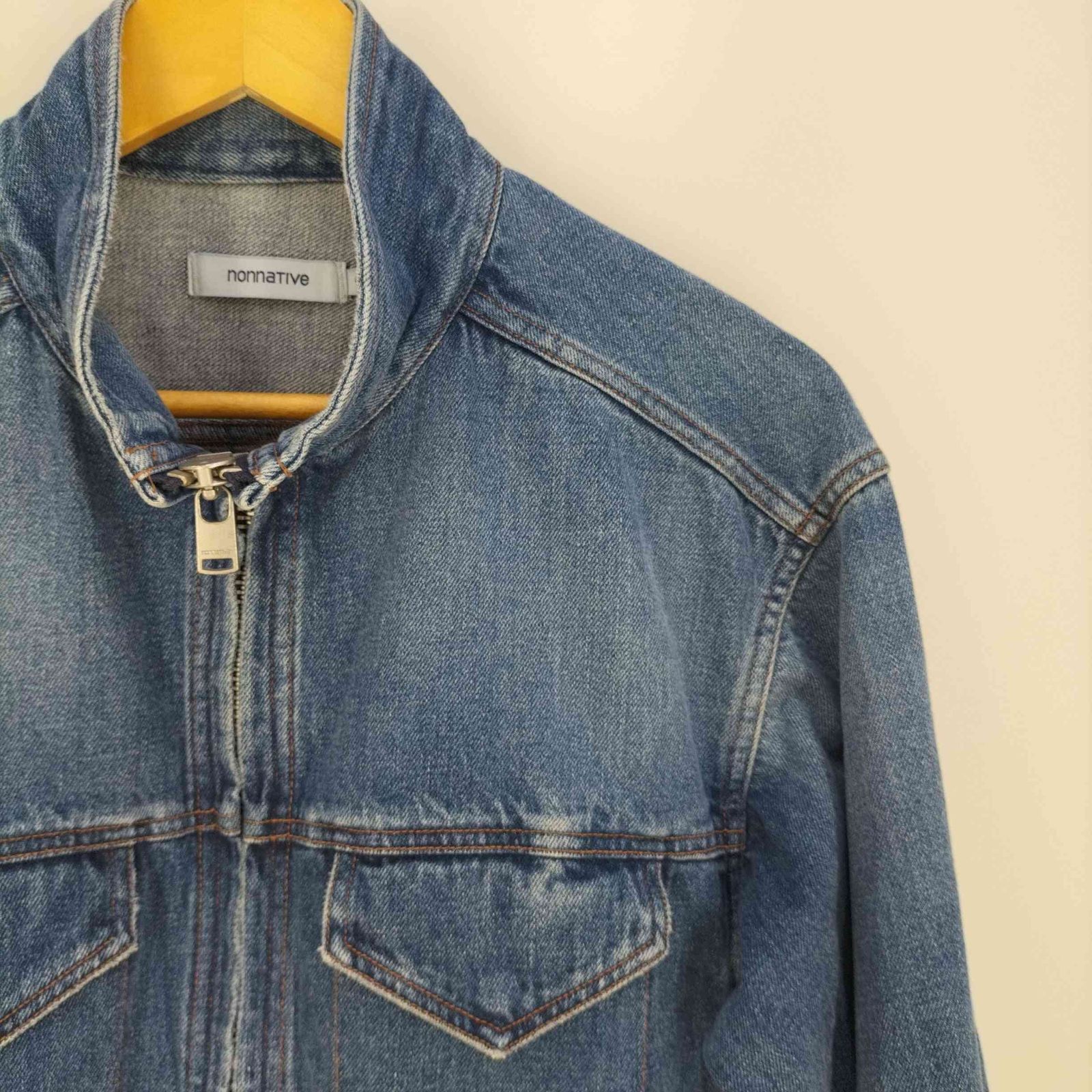 ノンネイティブ nonnative TRUCKER BLOUSON COTTON 12.5oz DENIM VW