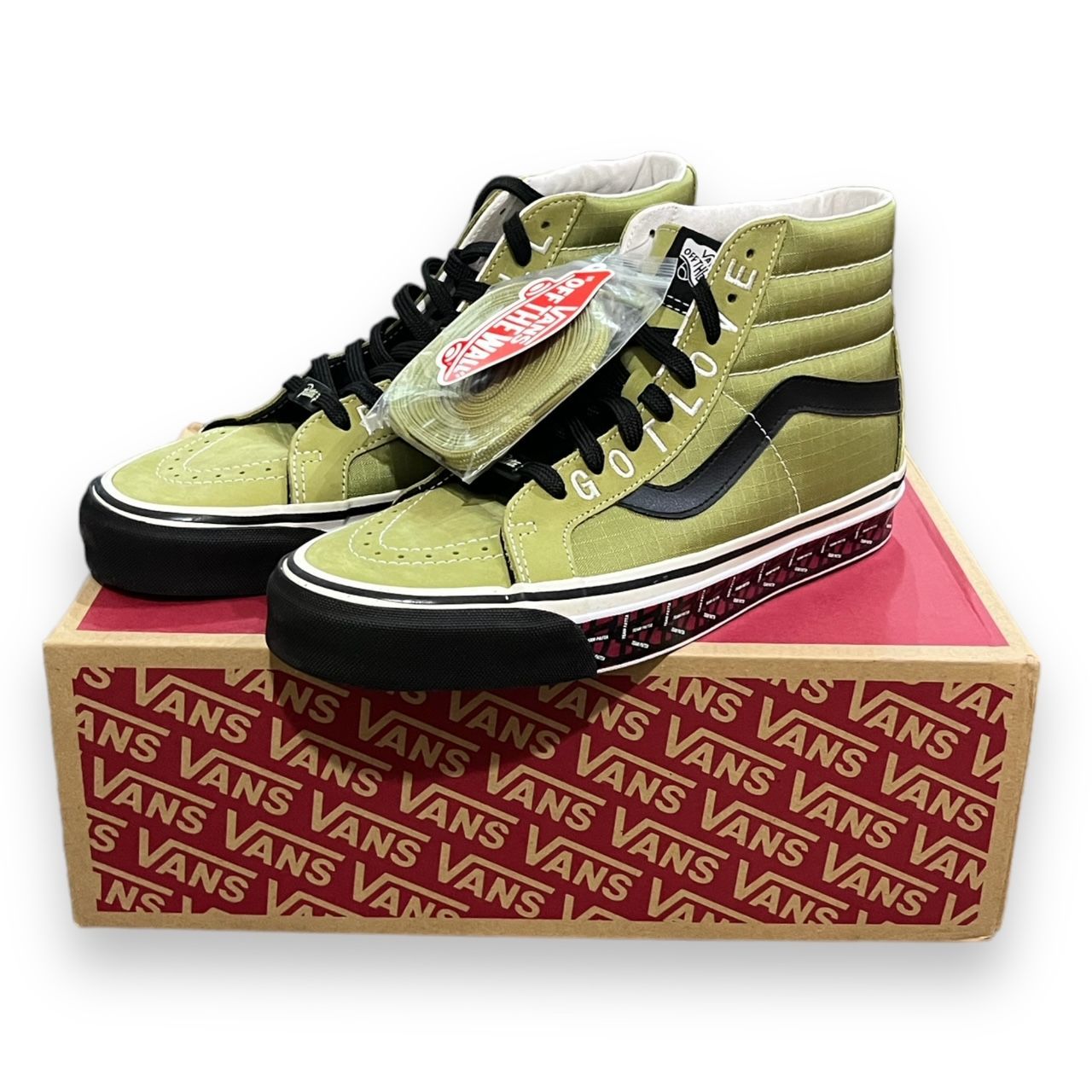 新品 NY限定 VANS × Patta SK8HI 38 DX Got Love For All VN0A38GFTER1 