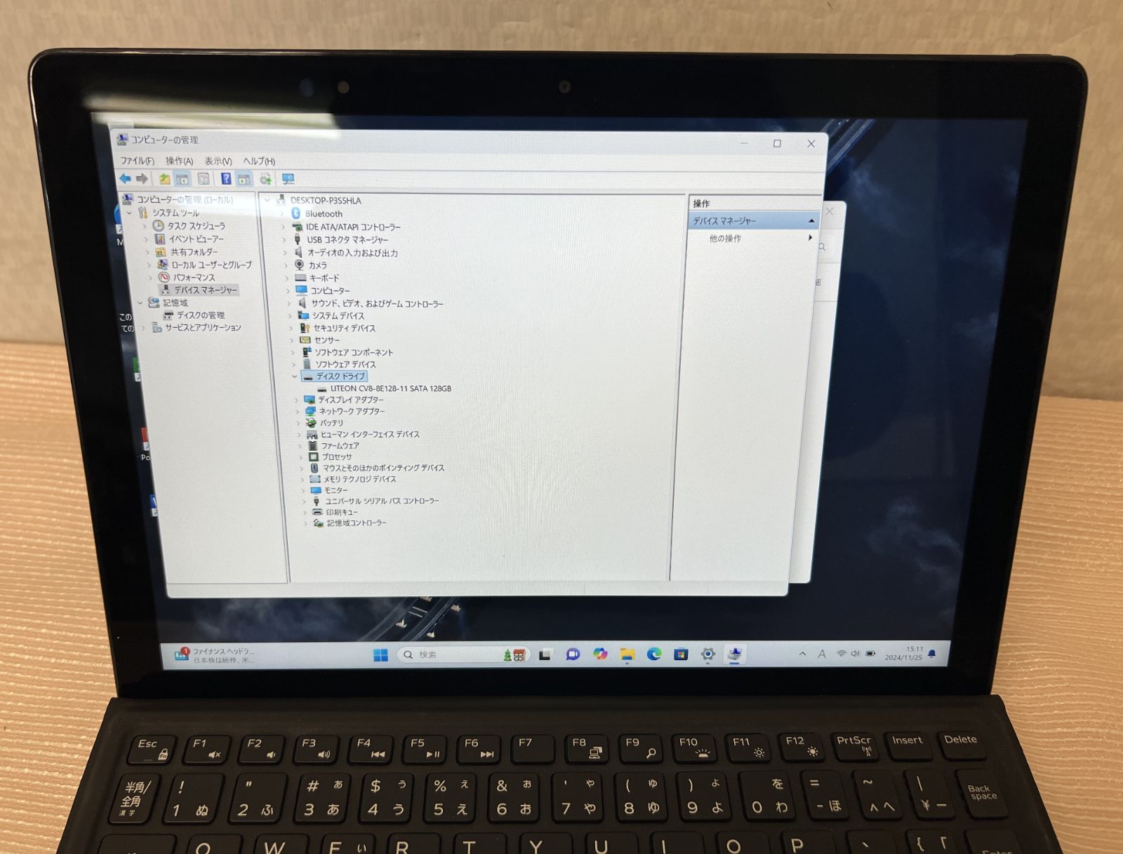 2in1 タブレットPC