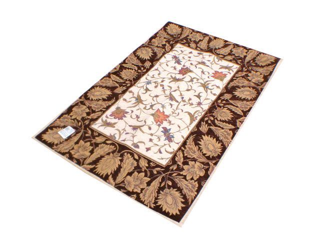 送料無料【新品】 シェニール　ゴブラン　玄関マット　【シャルトル】　90×140　BR