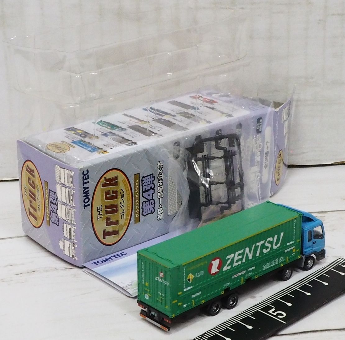 新品未開封品　いすゞ ギガ 模型　トラック模型　コレクション TOMYTECトラック コレクション第4弾043【いすゞギガ(1型)ZENTSU全国