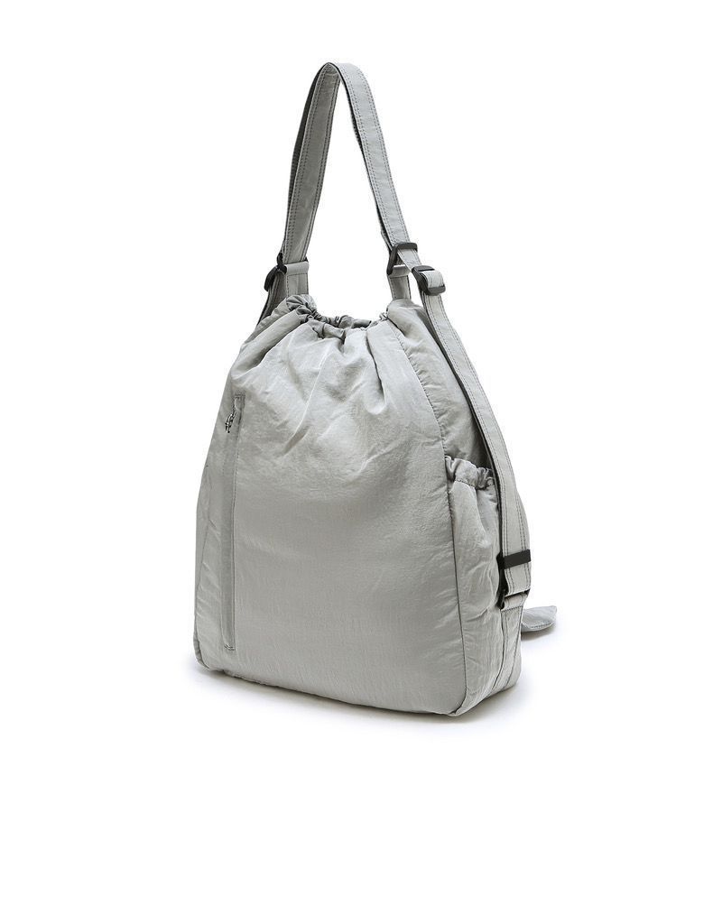 Athe vanessabruno】リボンバックパック グレー