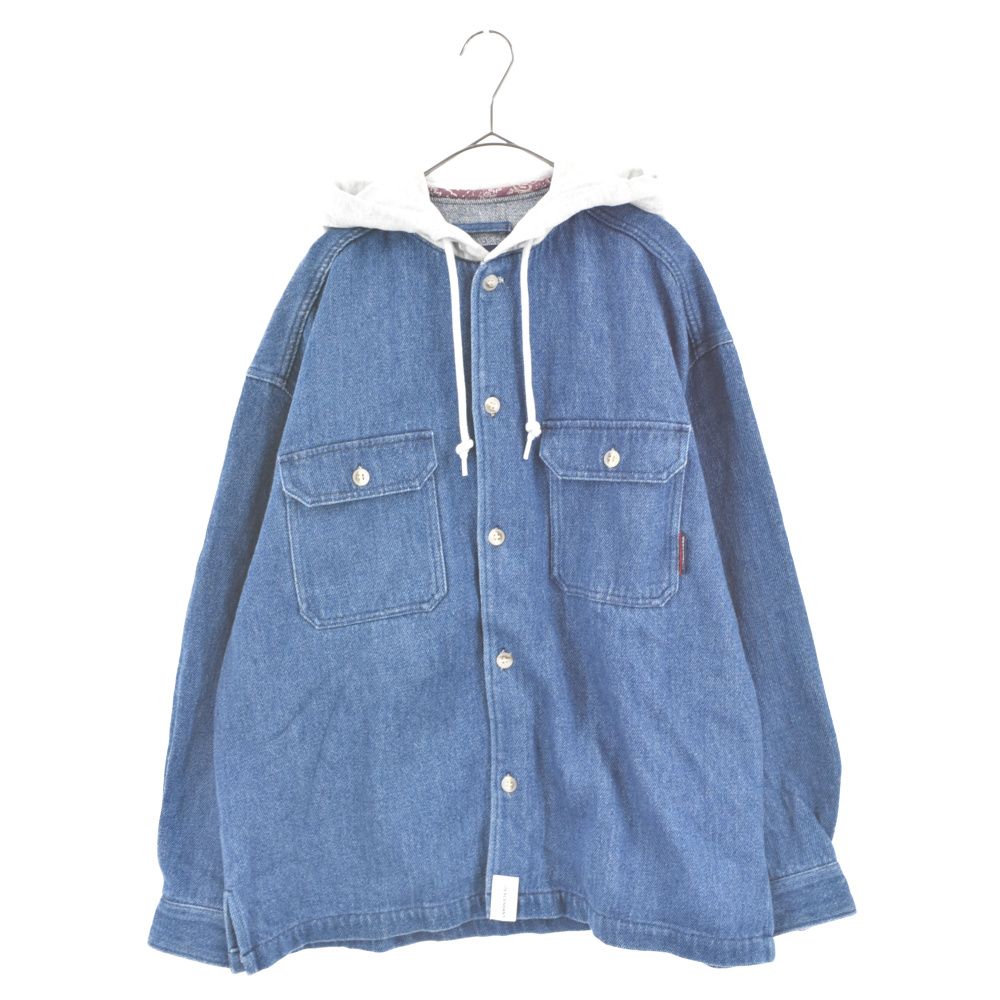 DESCENDANT (ディセンダント) 20SS SPICOLI HOODED LS SHIRT スピコリ 