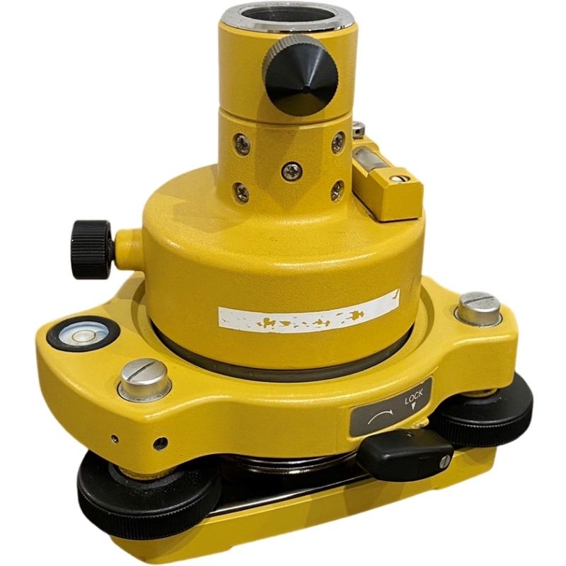 TOPCON 1素子プリズムユニット EDM ACCESSORIES-3 イエロー 付属品多数 【中古】 12409K283