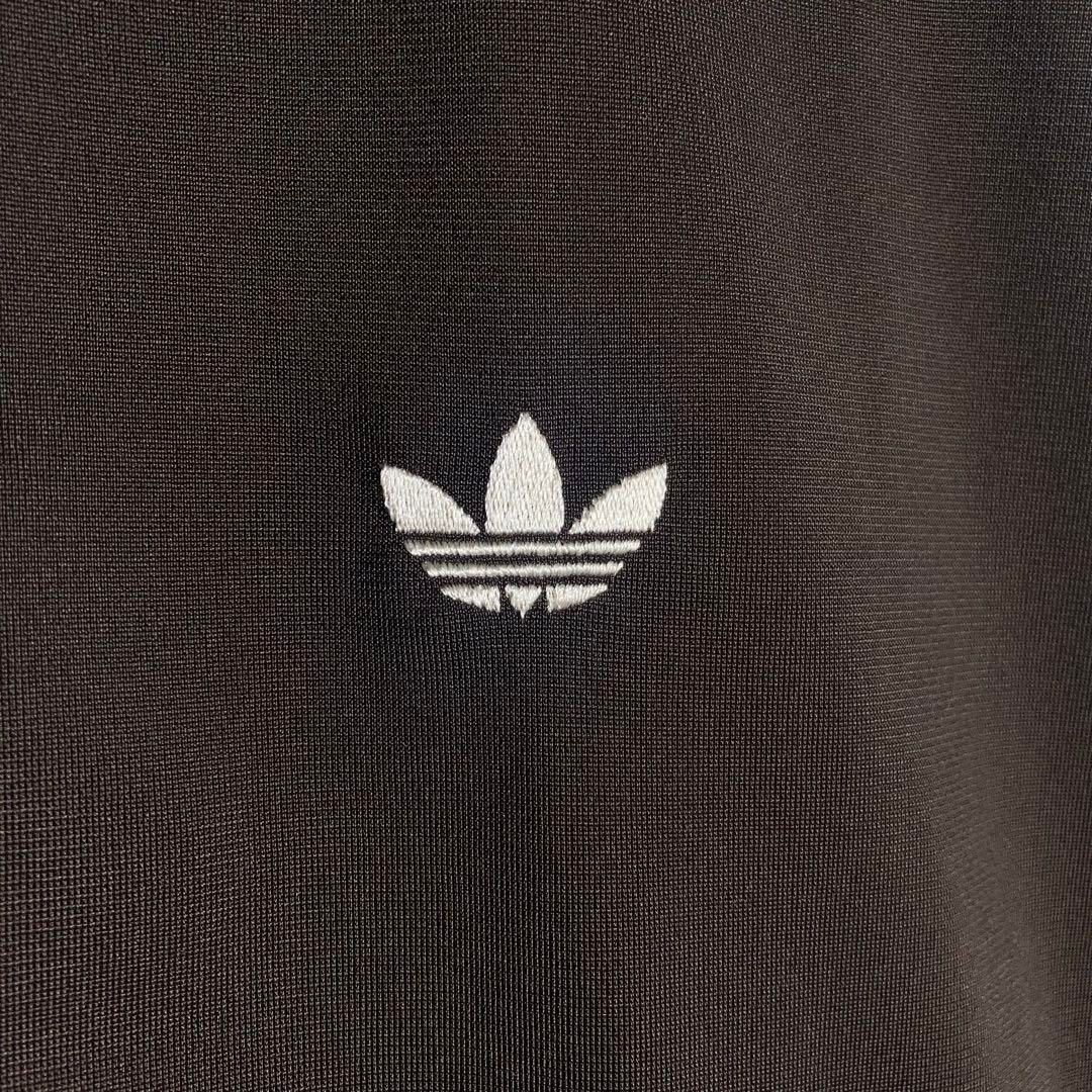 極美品 アディダス　トラックジャケット ジャージ 茶 バックプリント large adidas ジャージ adidas/アディダス BB TRACKTOP トラック