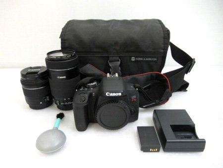 キヤノン Canon デジタル一眼レフカメラ EOS Kiss X9i ダブルズームキット 通電 OK