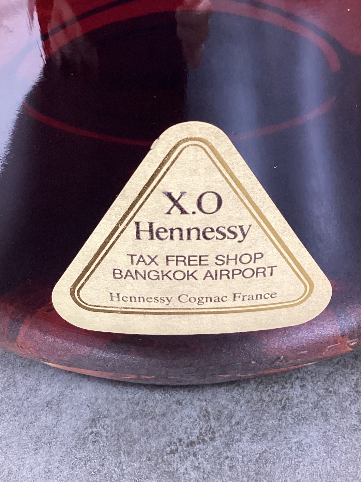 【古酒】【レア品】【未開栓】ヘネシーＸＯ 1000m l 金キャップ ヘネシー X.O 1000ml 金キャップ 古酒 未開栓 - メルカリ