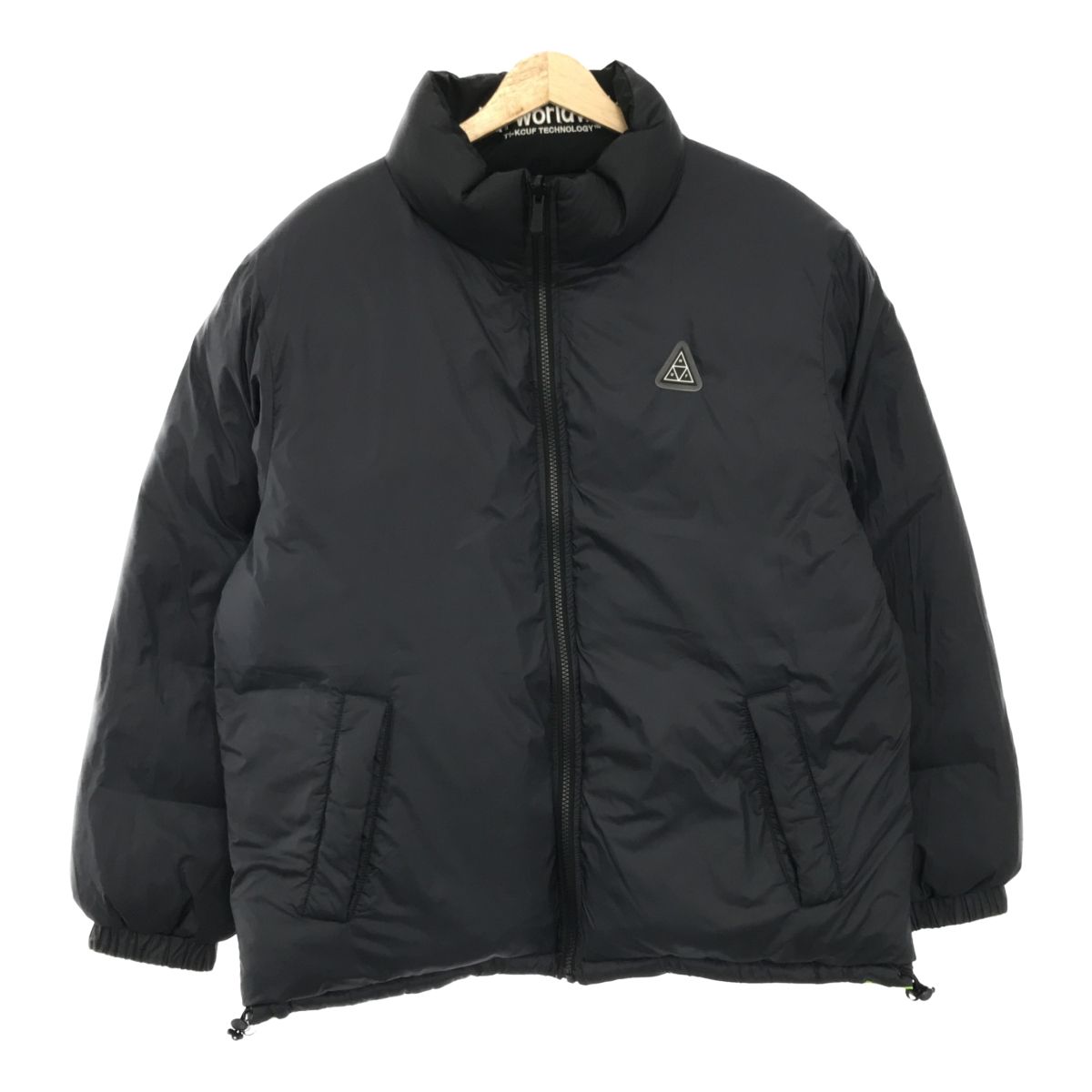 HUF FIRST DOWN コラボ ダブルネーム 20AW リバーシブル ダウン 