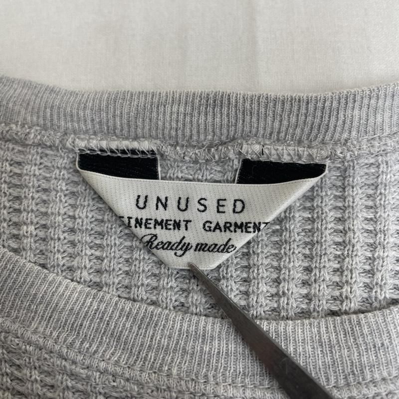 UNUSED アンユーズド カットソー 長袖 長袖 Tシャツ カットソー