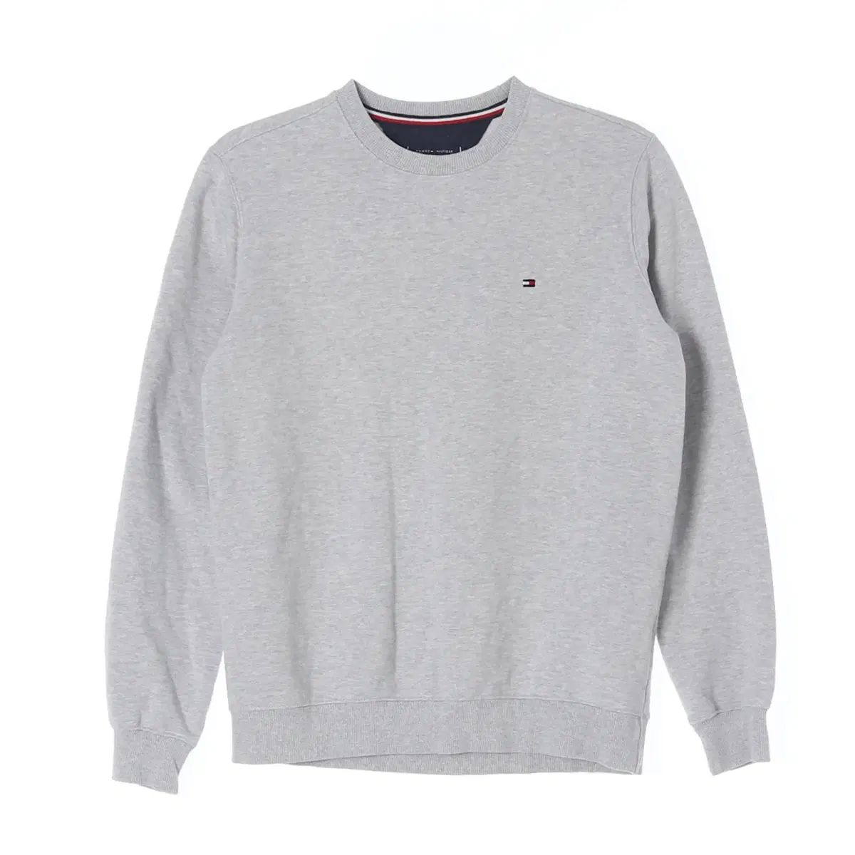 S Tommy Hilfiger(トミーヒルフィガー) ライトグレー 裏起毛 パーカー スウェットシャツ