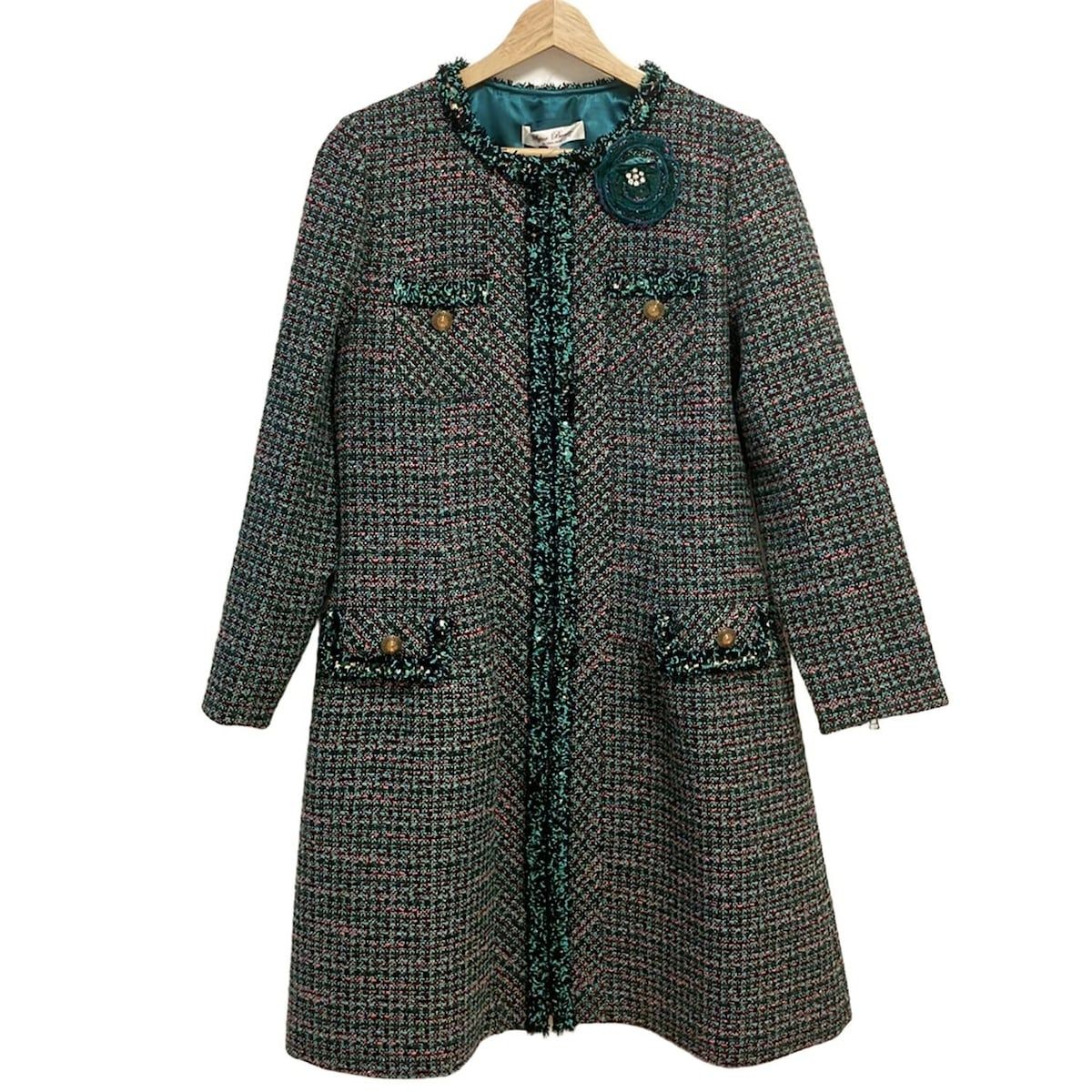 グレースコンチネンタル ファーベスト ジレ ライトピンク 近年モデル