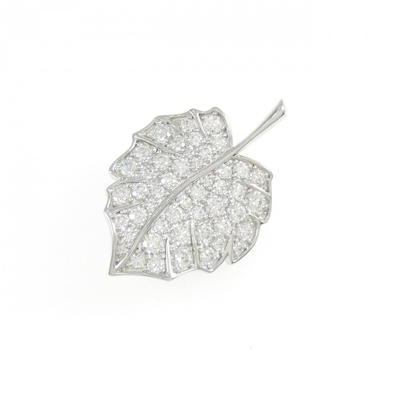 ミキモト ダイヤモンド ブローチ 0.83CT