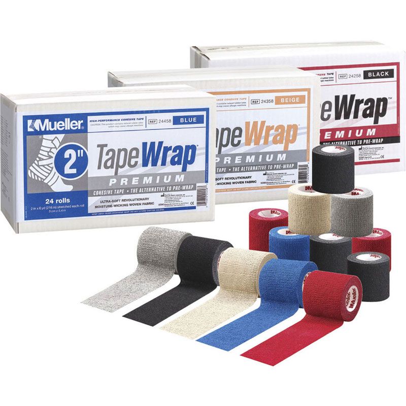 ニチバン エラスティックバンテージ 75mm×4m×48個 伸縮テープ テーピング