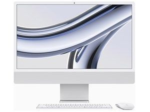「展示品」iMac 24インチ Retina 4.5Kディスプレイモデル MQR93J/A [シルバー] M3チップ