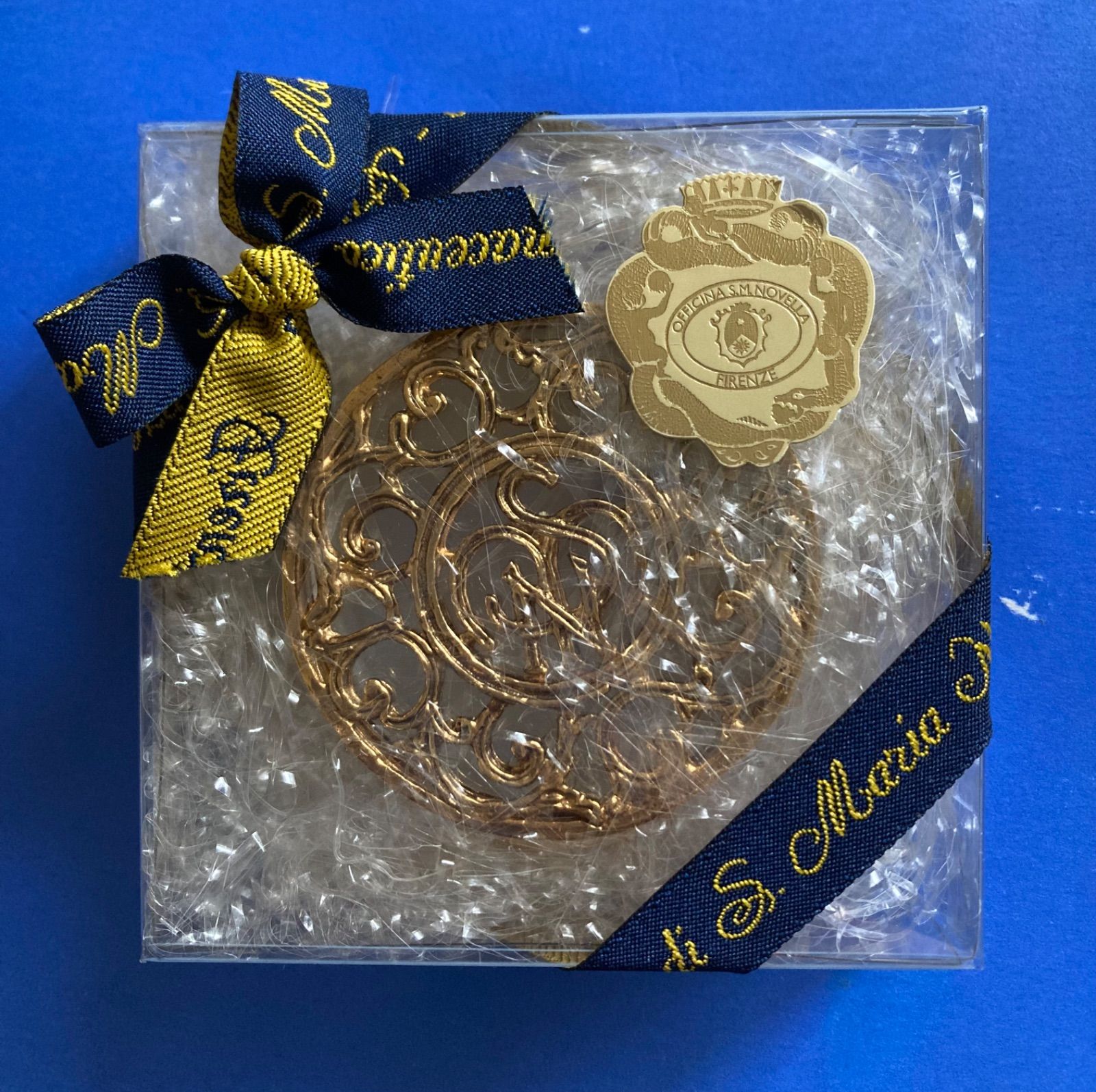 ギフトにもお勧め！！サンタマリアノヴェッラ◆ピルボックス【シルバー】ショッパー付 Santa Maria Novella - ギフトにもお勧め！！サンタマリアノヴェッラ