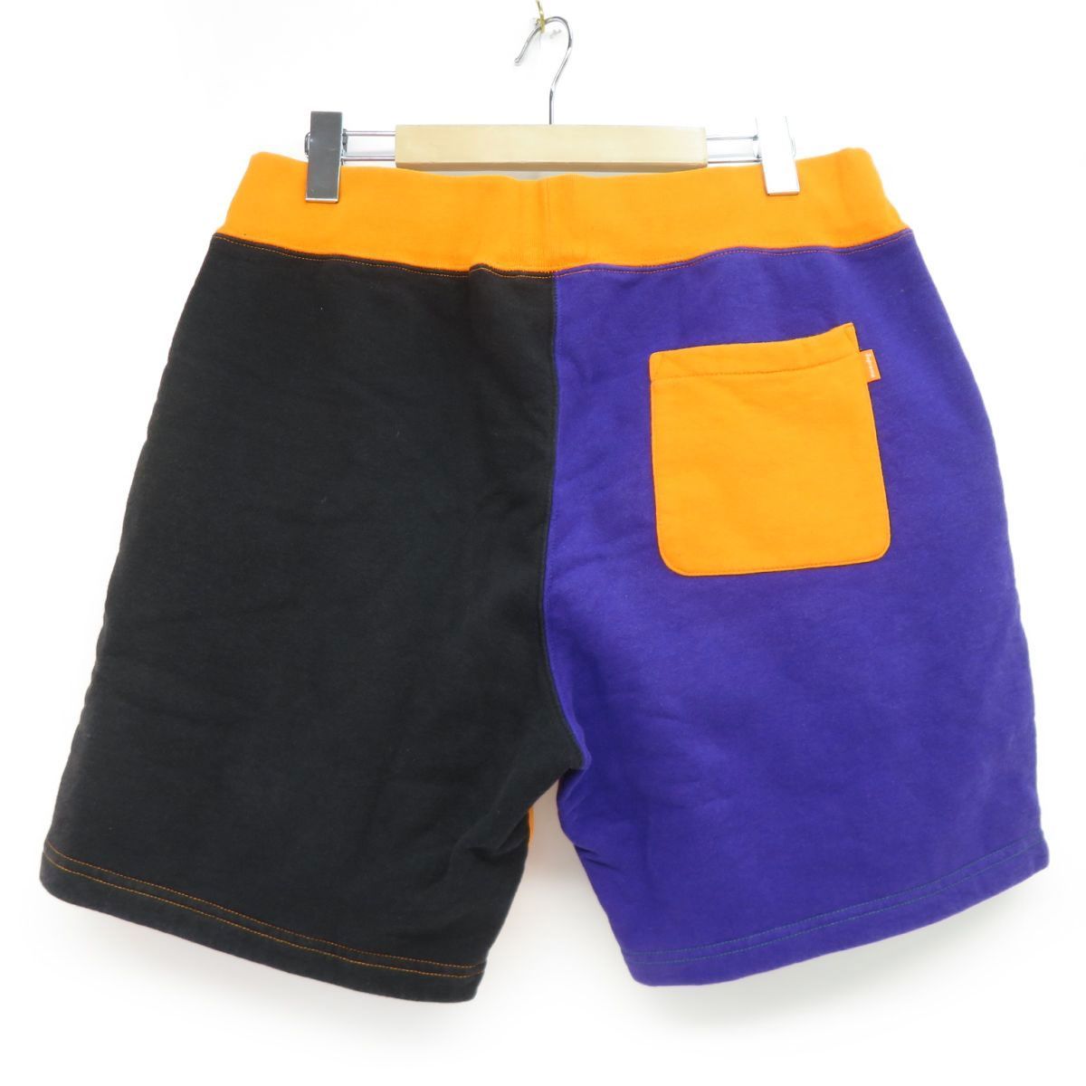 Supreme シュプリーム 19ss S Logo Colorblocked Sweatshort カラーブロック スウェットショーツ ハーフパンツ  Mサイズ ※中古