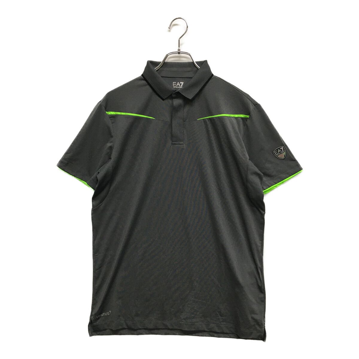 中古 メンズ エンポリオアルマーニ EMPORIO ARMANI 半袖ポロシャツ M グレー  EA7