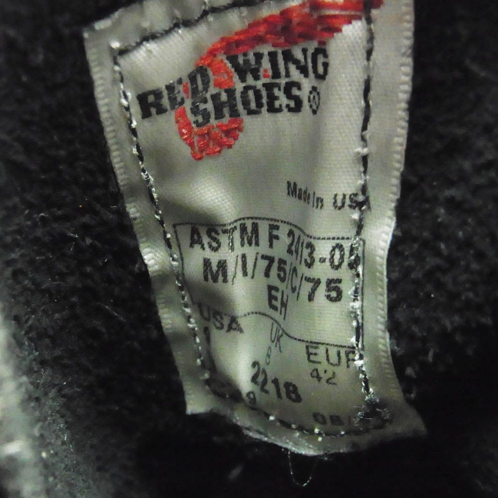 RED WING レッドウィング 2218 USA製 スチールトゥ ロガーブーツ  