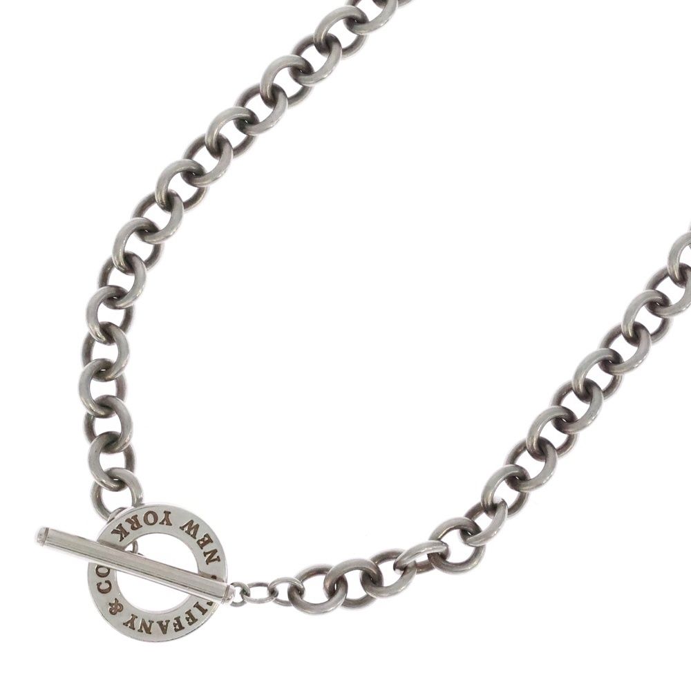 TIFFANY - Co. ティファニー トグル チョーカー ネックレス シルバー