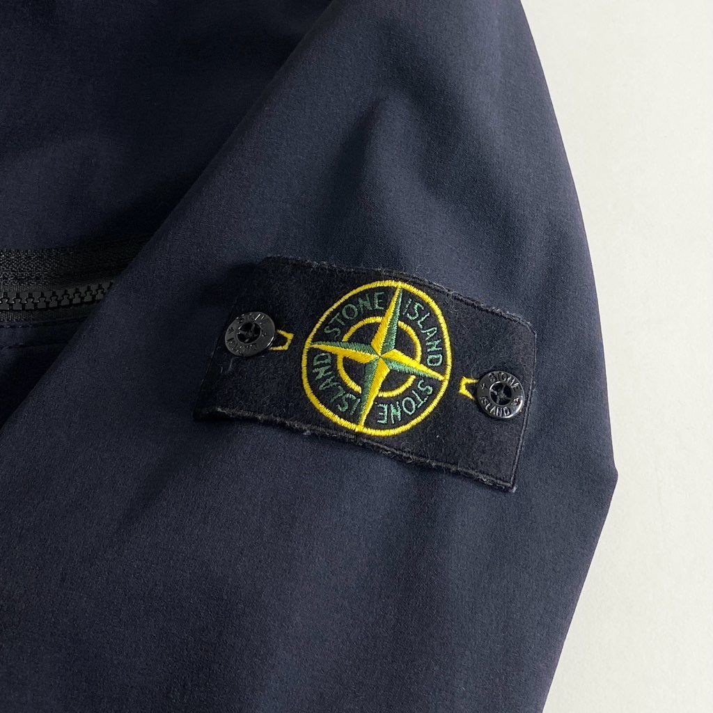 48g6 《美品》 STONE ISLAND ストーンアイランド Comfort Shell Lightweight Jacket コンフォートシェル ライトウェイトジャケット ブルゾン 621541355 Lサイズ ネイビー